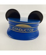 Disney Mickey Mouse Ears Train Conductor Hat Costume Souvenir Railroad E... - $26.99 CAD