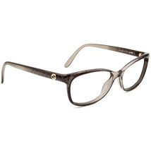 Gucci Eyeglasses GG 3699 G2D Transparent Gray B-Shape Frame Italy 54[]15... - $289.99