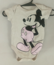Disney Baby Minnie Mouse One Piece Bodysuit Size 3/6 Month (B) - $92.16 MXN