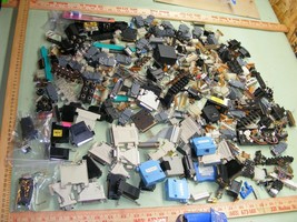 Mixed Large Lot Connectors Adapters Sockets Gender Changers Board Cable Bulkhead - $29.00