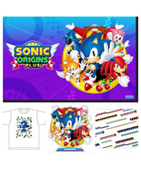 PS4 / PS5 / Switch Sonic Origins Plus DX Pack Famitsu T-shirt acrylic stand - £103.97 GBP