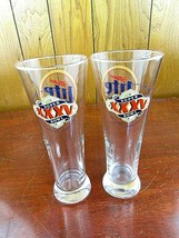 Miller Lite Super Bowl XXXV Pilsner Glass Beer Collectibles and memorabilia  - £19.67 GBP