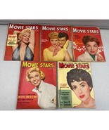 Movie Stars Magazines From The 1950s Lot Of 5 Marilyn Monroe And Others ... - £13.15 GBP