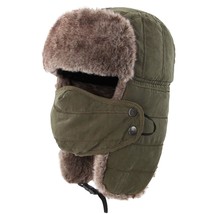 Unisex Outdoor Trooper Trapper Hat Winter Hunting Hats With Ear Flaps Warm Hat A - £28.76 GBP