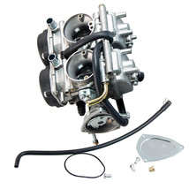 ATV Carburetor Carb For Yamaha Raptor YFM660 YFM660R 01-05 Base Cover Screw - £35.77 GBP