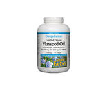 Natural Factors Omega Factors Organic Flaxseed Oil, 90 Soft Gels - £11.19 GBP