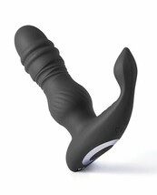 Jaden Thrusting Remote Prostate Massager Vibrating Butt Plug Anal Sex Toy - £46.99 GBP