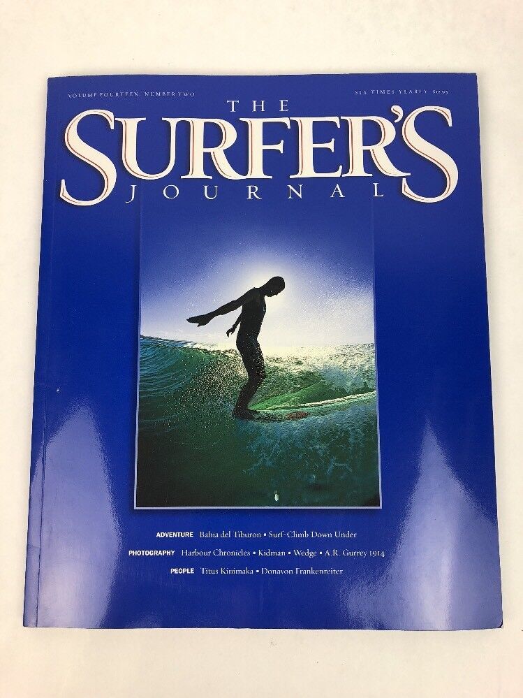 SURFERS JOURNAL Volume 14 Fourteen Number 2 Two - Fast First Class Shipping - $12.99
