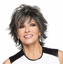 Raquel Welch 14 Inch Wavy Top Billing Top-of-The-Head Hair Topper Wig, RL1 Jet B - £123.65 GBP+