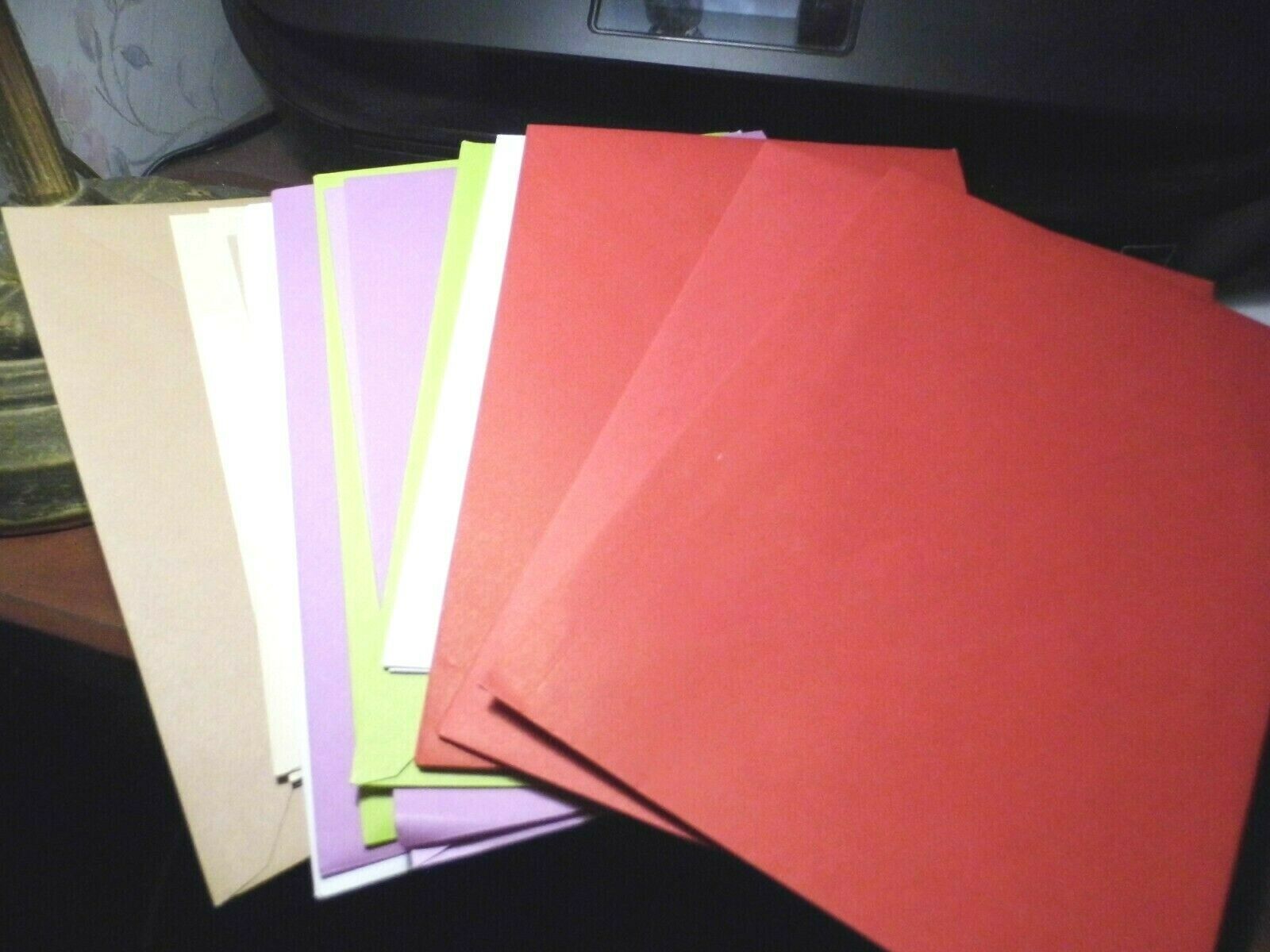 Assorted Card ENVELOPES Colors/Sizes Differ in Each Bundle 25 Pieces Each - $3.14
