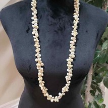 Women&#39;s Vintage Cowrie Shell Lei Genuine Cowrie Shells Necklace - £19.98 GBP