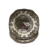 Johnson Brothers Friendly Village Square Soup Bowl Cov Bridge England Se... - $13.84