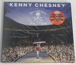 Kenny Chesney Live In No Shoes Nation 2 Discs Sealed Brand New! - £8.49 GBP