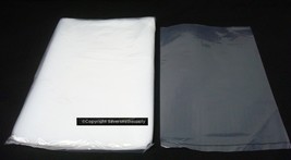 6x9 inch Clear Poly Bags 2Mil Flat Open Top Plastic Packaging Packing BA003 - £3.85 GBP