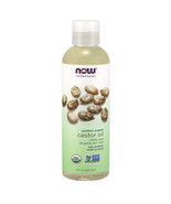 Now Organic Castor Oil, 8 Fluid Ounces - $15.14 CAD