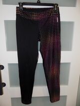 Reebok Black W/ Dots Compression Leggings Size XL (16) Girl's - $13.50