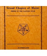 Order Of The Eastern Star 1932 Masonic Maine Grand Chapter Vol XIII PB B... - $69.99
