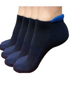 4pair Mens Low Cut No Show Ankle Cotton Athletic Cushion Sport Running S... - £8.60 GBP