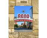 Reno Nevada Laser Engraved Wood Picture Frame Portrait (4 x 6) - £23.69 GBP