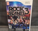 Rock Band 3 (Nintendo Wii, 2010) Video Game - £22.15 GBP
