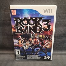 Rock Band 3 (Nintendo Wii, 2010) Video Game - £22.13 GBP
