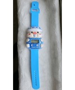 Cartoon Pig Design Kids Digital Watch LT BL Adjustable Plastic Wrist Strap - $5.96