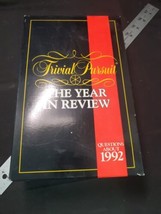 Trivial Pursuit The Year In Review 1992 NOB - £8.04 GBP