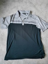 Travis Mathew Shirt Mens XL Grey Polo Jacaranda Golf Casual Active  Stre... - $13.85