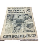 New York Daily News Picture Newspaper Mets Win - Oct 6, 1969 - $27.12 CAD