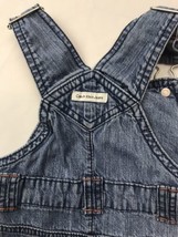 Vintage Calvin Kline Jeans Denim 9 Mos Shortalls Overalls Blue  - $15.00