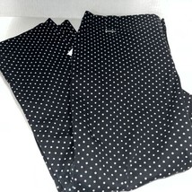 Lauren Ralph Lauren Active Women&#39;s Pants Black w/ White Polka Dots Size 8 - £7.39 GBP