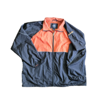 BNSF Jacket Mens 3XL Black Orange Windbreaker Train Railroad - $40.00