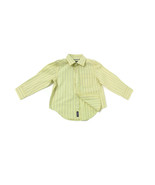 CARTERS Toddler Boys Yellow Blue Plaid Dress to Casual Shirt size 2T 2 T - £5.22 GBP
