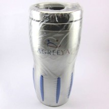 Nwt Agreeya Solutions 16oz Stainless Steel Coffee Travel Tumbler Ergo Rubber - £16.25 GBP