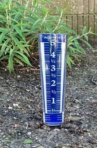 AcuRite 5&quot; Capacity Easy-to-Read Magnifying Acrylic, Blue Rain Gauge - €10,79 EUR