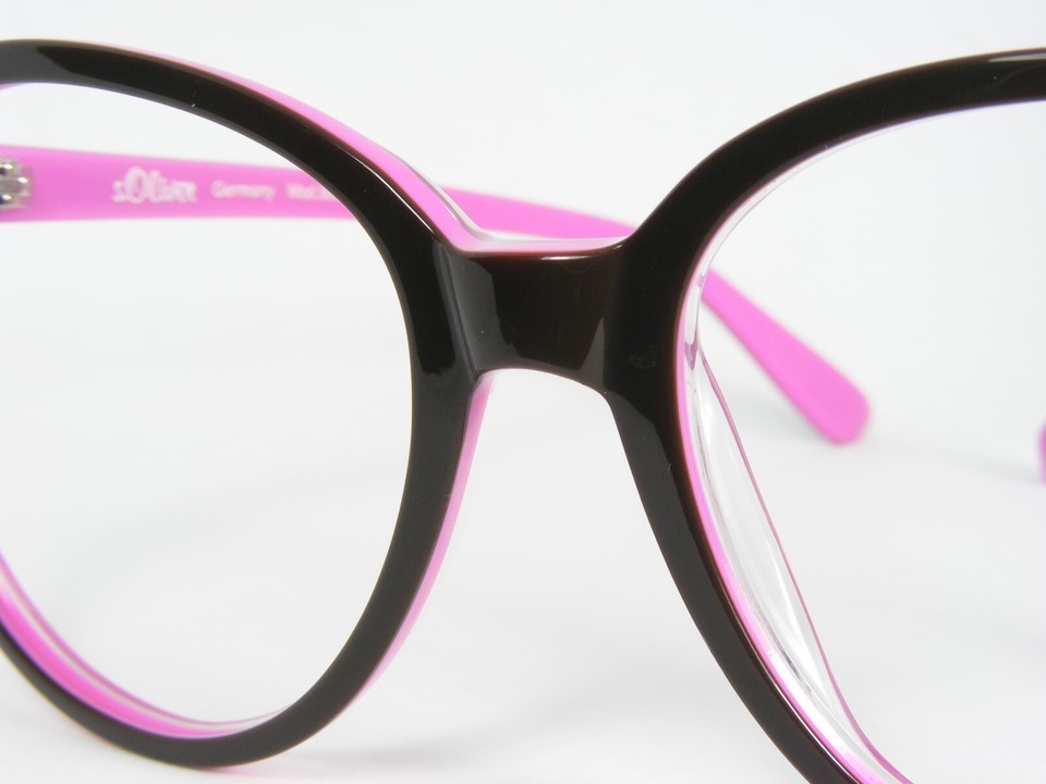 S.Oliver 98802 790 Brown/Pink Klar Brille Brillengestell 55-17-135 Deutschland Item image 8