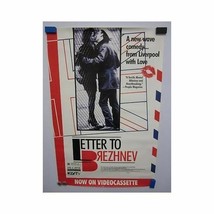 LETTERS TO BREZHNEV Peter Firth British Original Vintage Home Video Movi... - $20.94