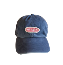 Life Is Good Hat Cap Strap Back Blue White Patch Logo Adjustable Blue Di... - $15.00