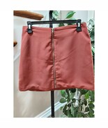 Forever21 Women&#39;s Brown Polyester Casual Pencil &amp; Straight Mini Skirt Me... - $399.53 MXN