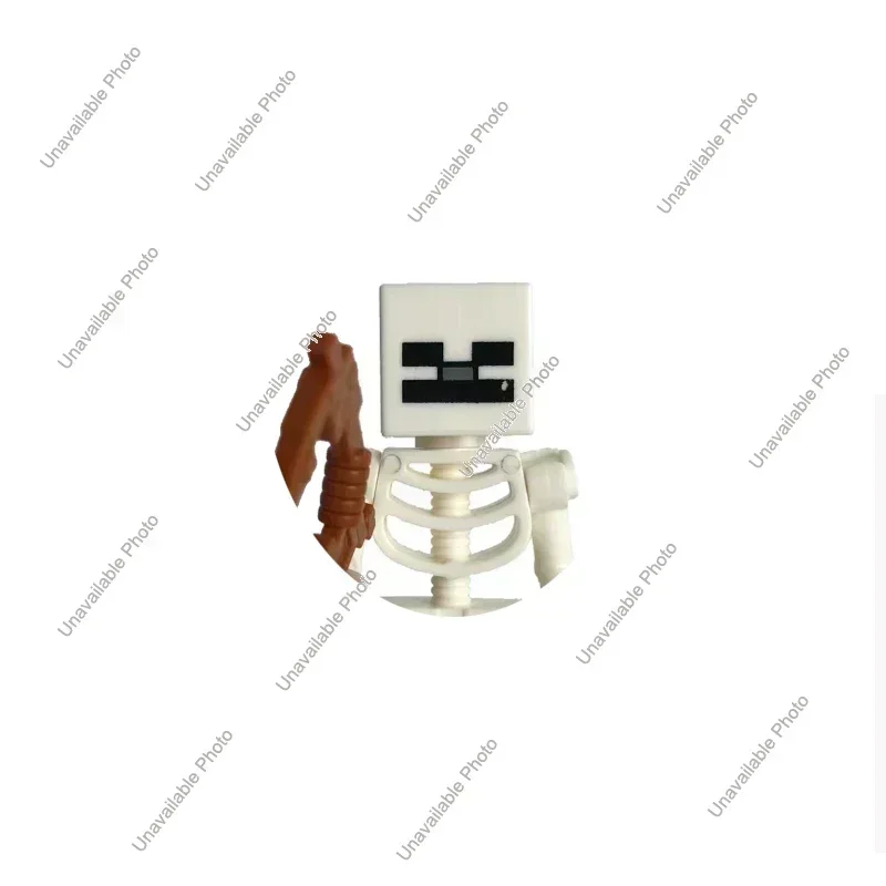 Hot Toys Cartoon Game Steve Pixel Figures My World Building Blocks (l10) - $7.00