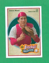 1992 Upper Deck Johnny Bench Baseball Heroes  - £1.19 GBP