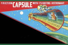 Friction Capsule with Floating Astronaut - £15.77 GBP