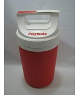 Vintage Igloo Playmate 1/2 Gallon Thermos Water Jug Cooler Red White - €12,39 EUR