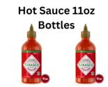 2 Tabasco Sriracha Hot Sauce 11oz Bottles - $9.00