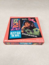 EZ 2 Do Vintage Glitzy Glu Foil Refill Kenner 1993 Tonka Made in USA No 60085 - £15.41 GBP
