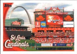 2010 Topps #455 St. Louis Cardinals Nmmt Cardinals - £1.55 GBP