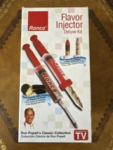 Ronco Showtime Giant Flavor Injector Deluxe Kit Ron Popeil’s Classic Col... - $16.82