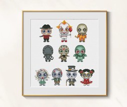 Funny Voodoo cross stitch plastic canvas pattern pdf, Halloween cross stitch - £35.95 GBP