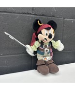 NWT Disney Parks Pirates Of The Caribbean Mickey Mouse 12” Plush Toy BEN... - €14,32 EUR
