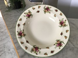 1999 Royal Albert Old Country Roses Casual Classics Soup Bowl 11 1/4W - £19.65 GBP